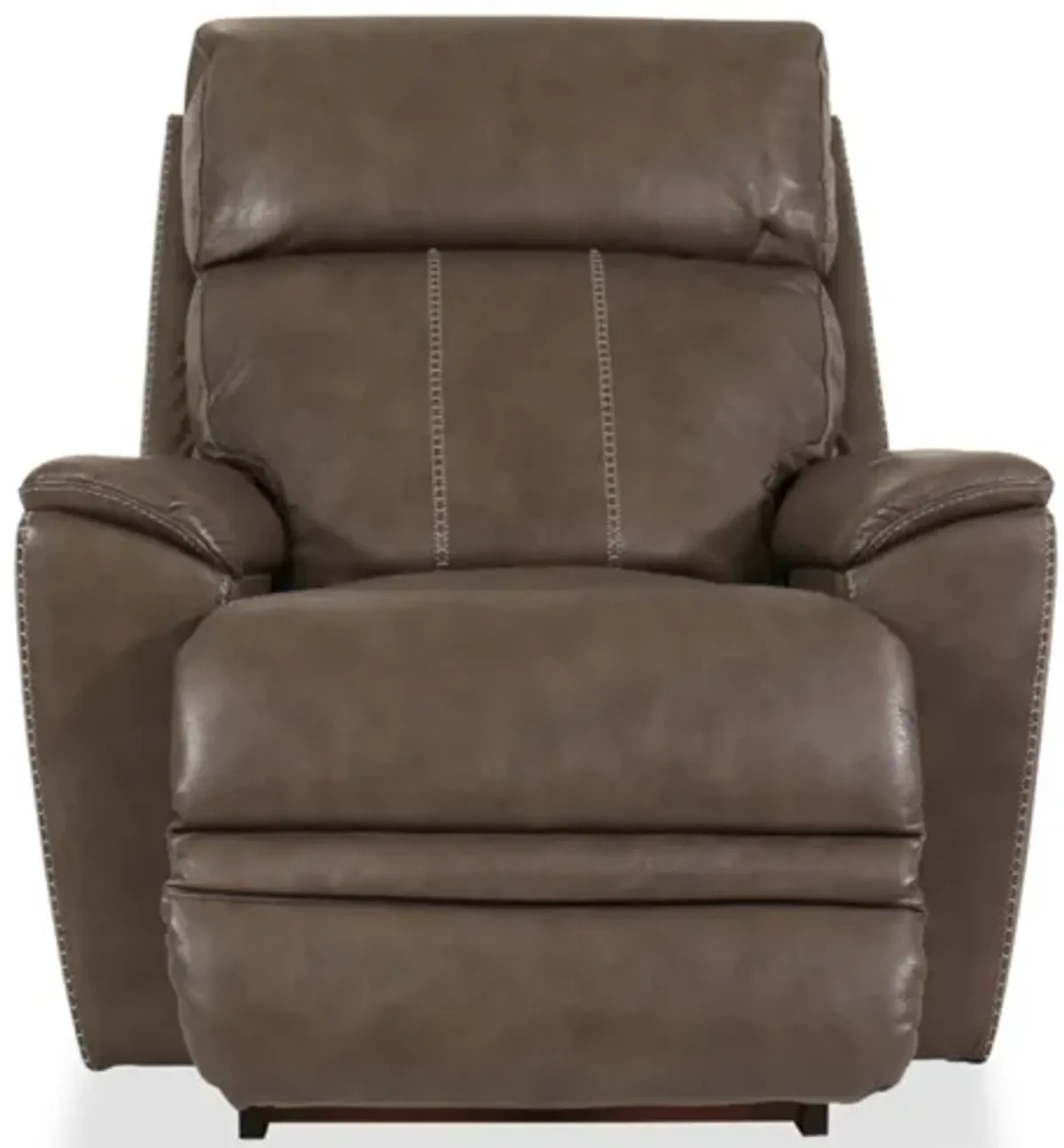 Talladega Grey Power Rocking Recliner with Headrest
