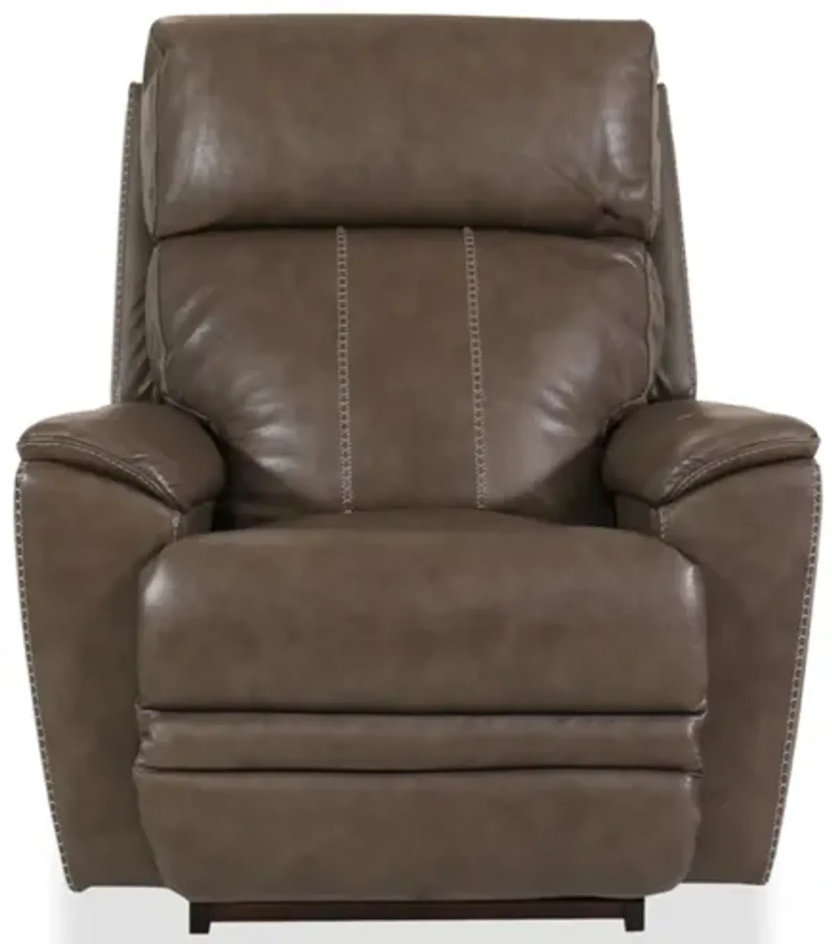 Talladega Grey Power Rocking Recliner with Headrest
