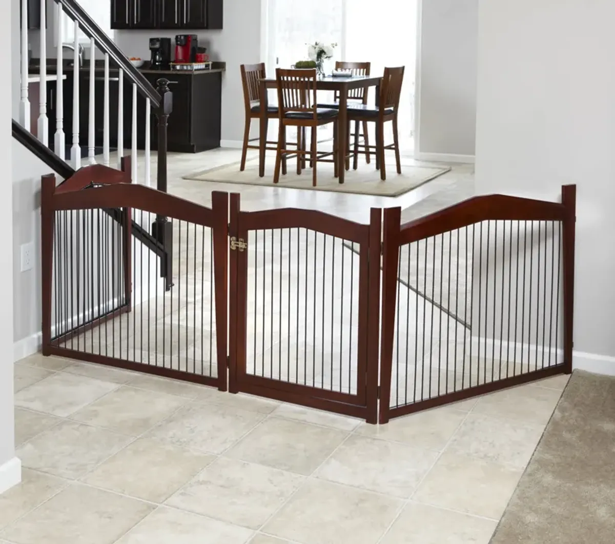 ZoovillaMerry Pet 2-in-1 Configurable Pet Crate and Gate, Medium