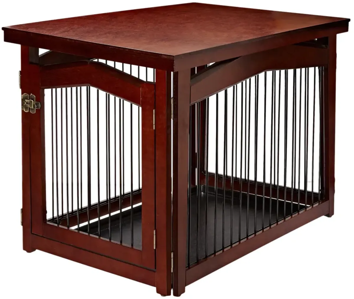 ZoovillaMerry Pet 2-in-1 Configurable Pet Crate and Gate, Medium