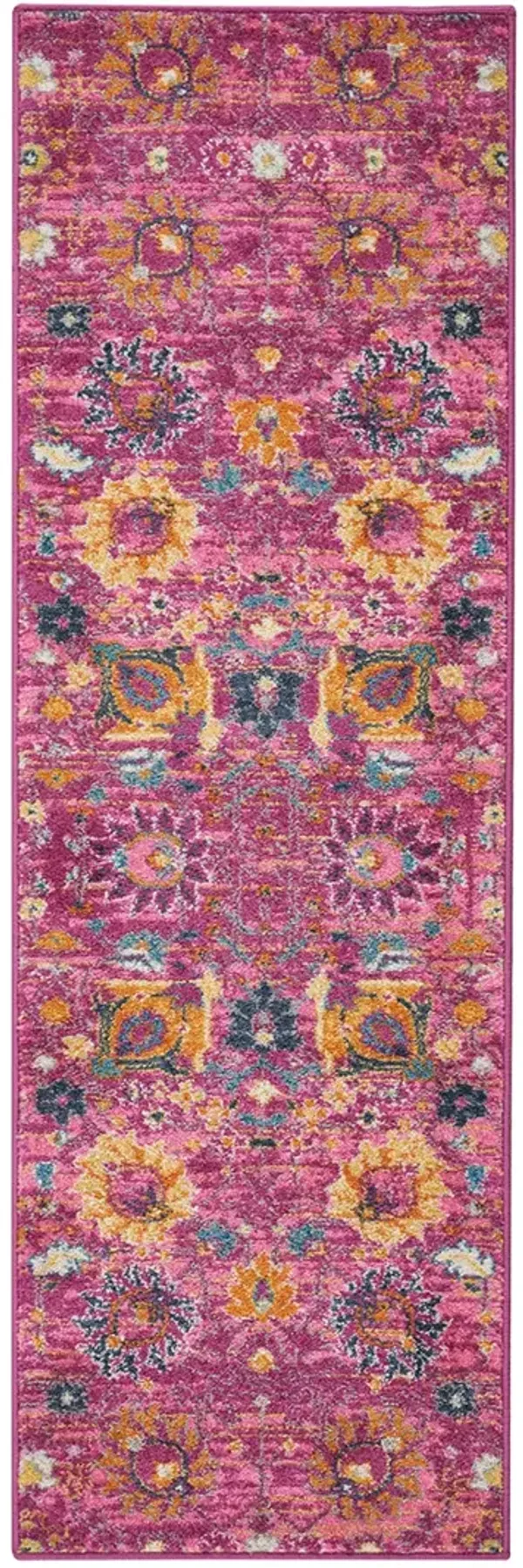 Passion PSN01 Fuchsia 1'10" x 2'10" Rug