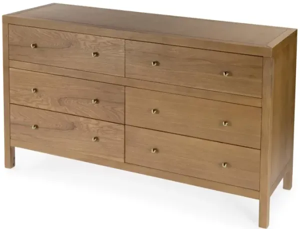 Butler Specialty Nora 6-Drawer Dresser, Brown