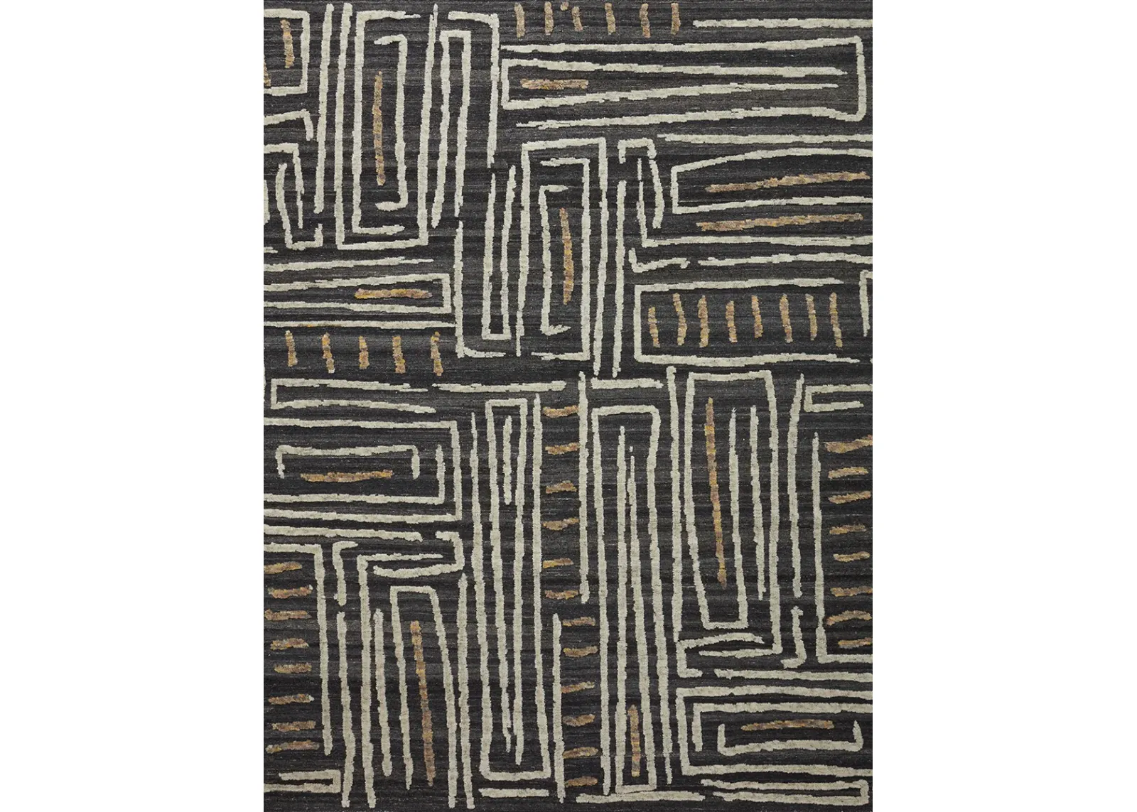 Naomi NAO05 Charcoal/Natural 7'9" x 9'9" Rug