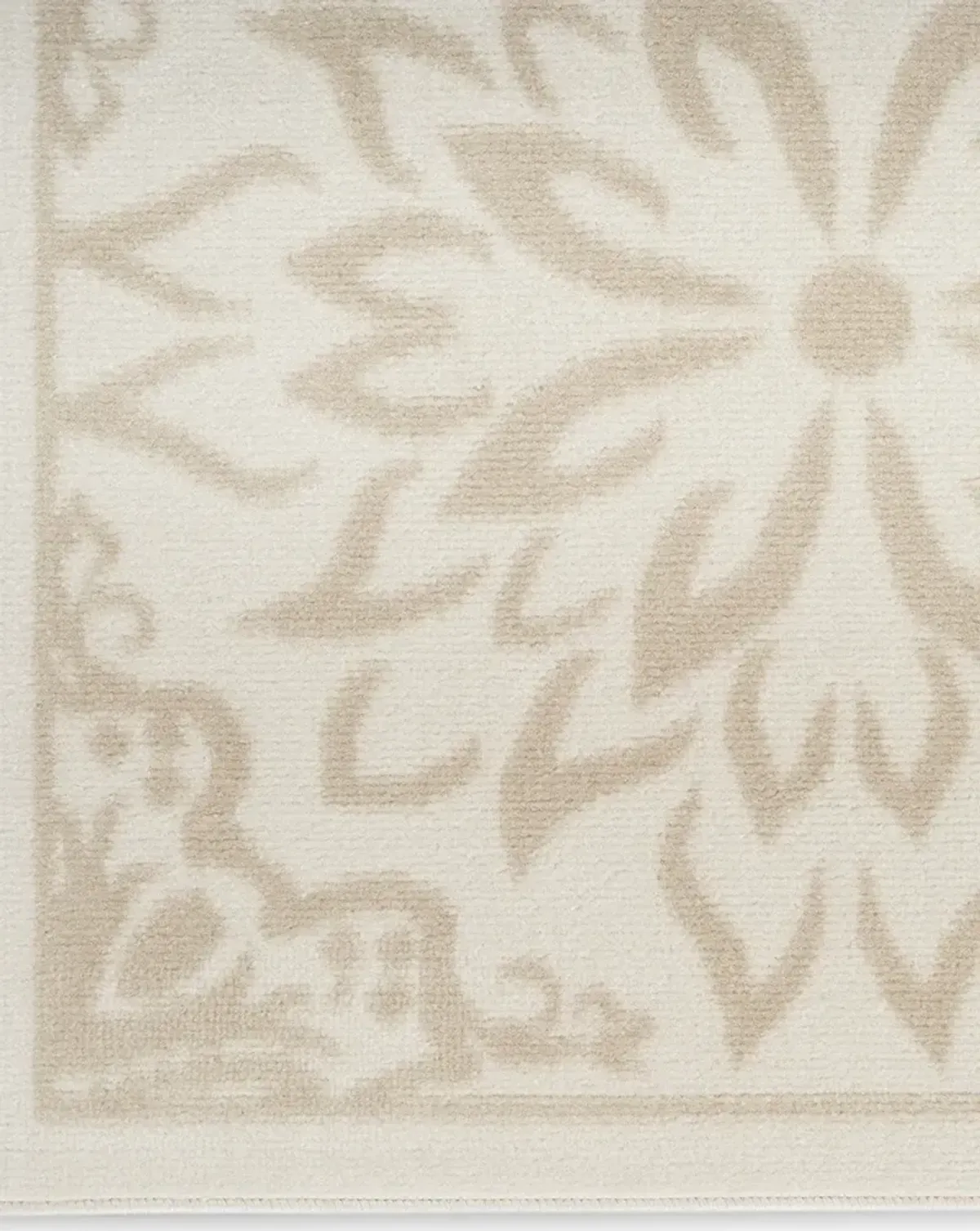 Jubilant JUB06 Ivory/Beige 2' x 6' Rug