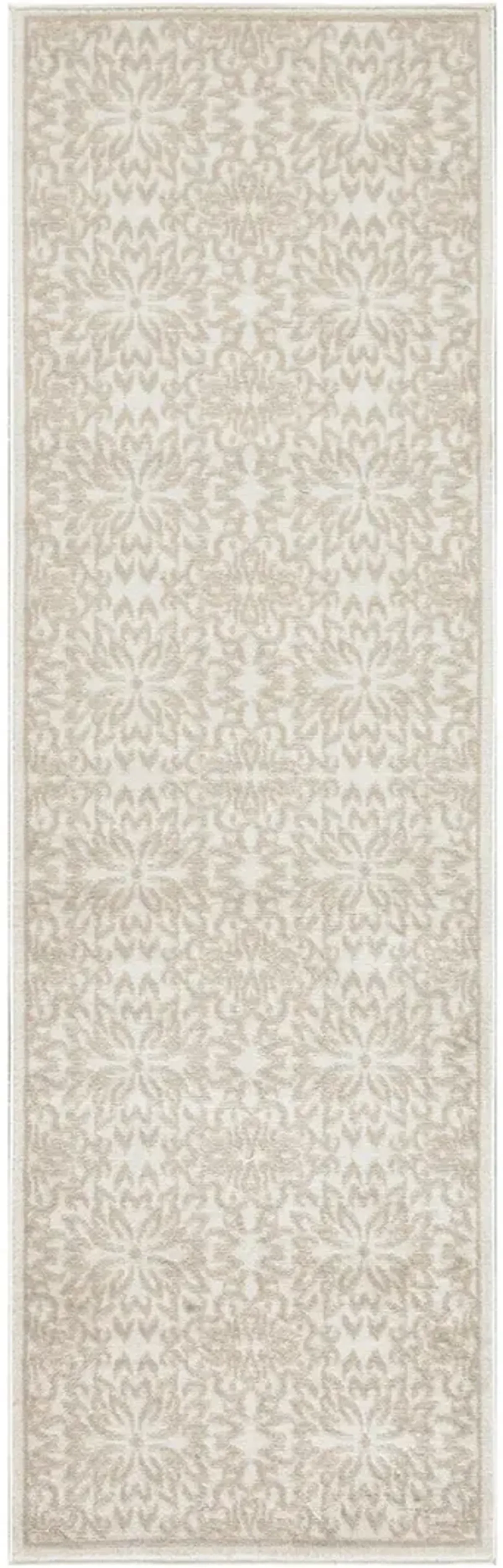 Jubilant JUB06 Ivory/Beige 2' x 6' Rug