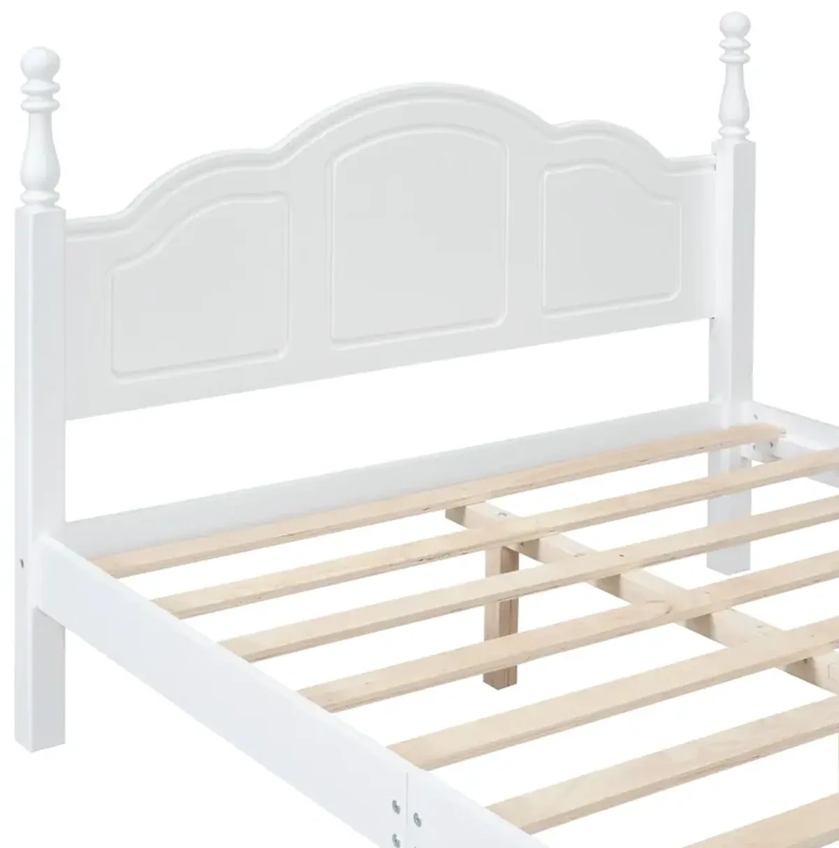 Merax Retro Style Platform Bed