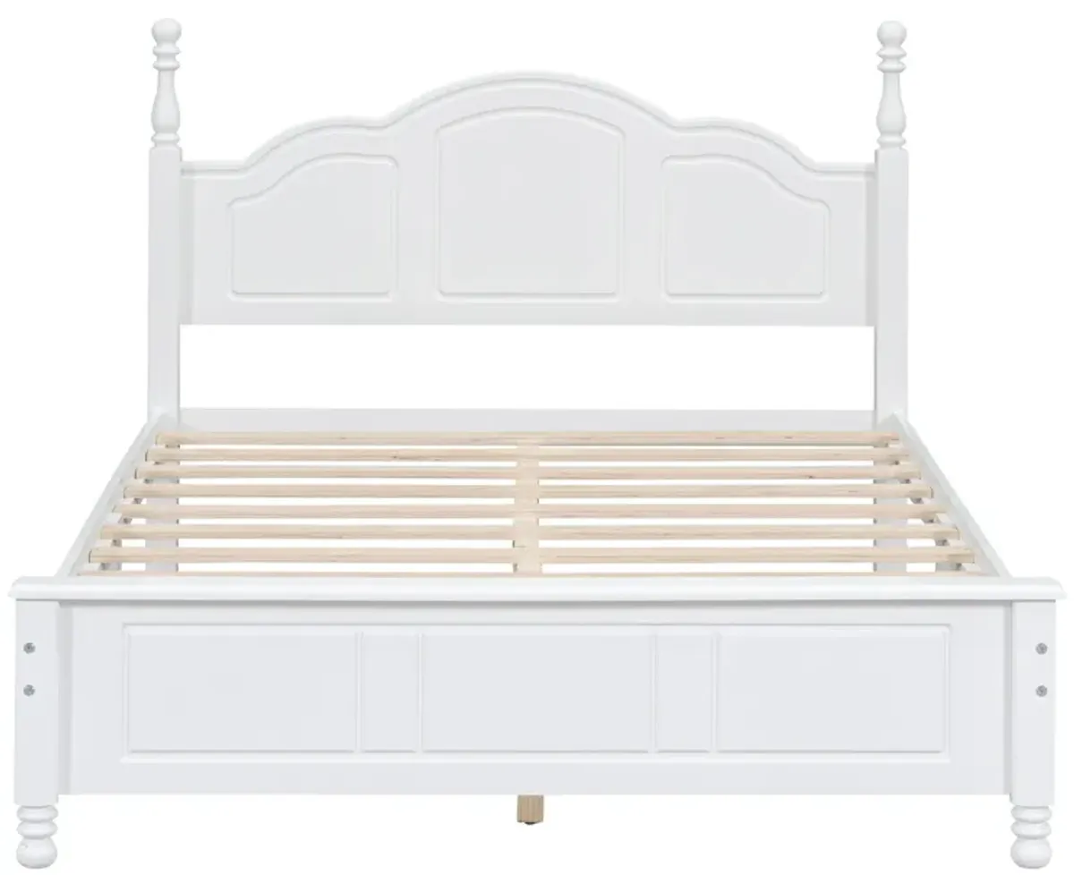 Merax Retro Style Platform Bed