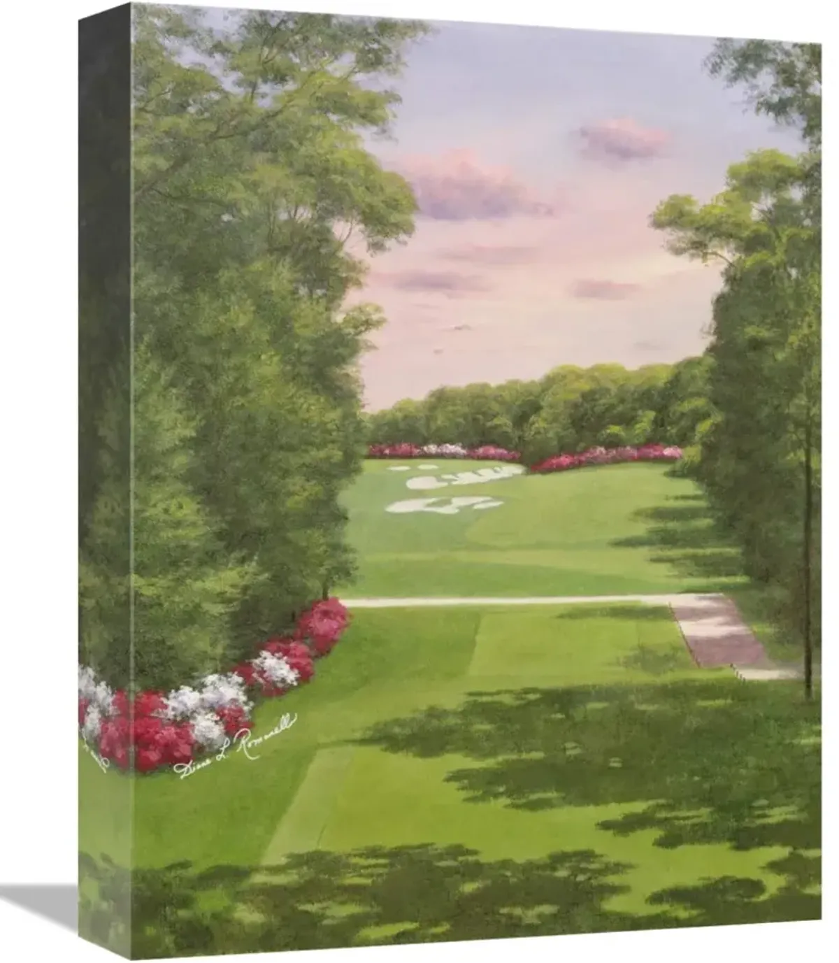 4th Hole Bethpage Black-Canvas Art-12x16