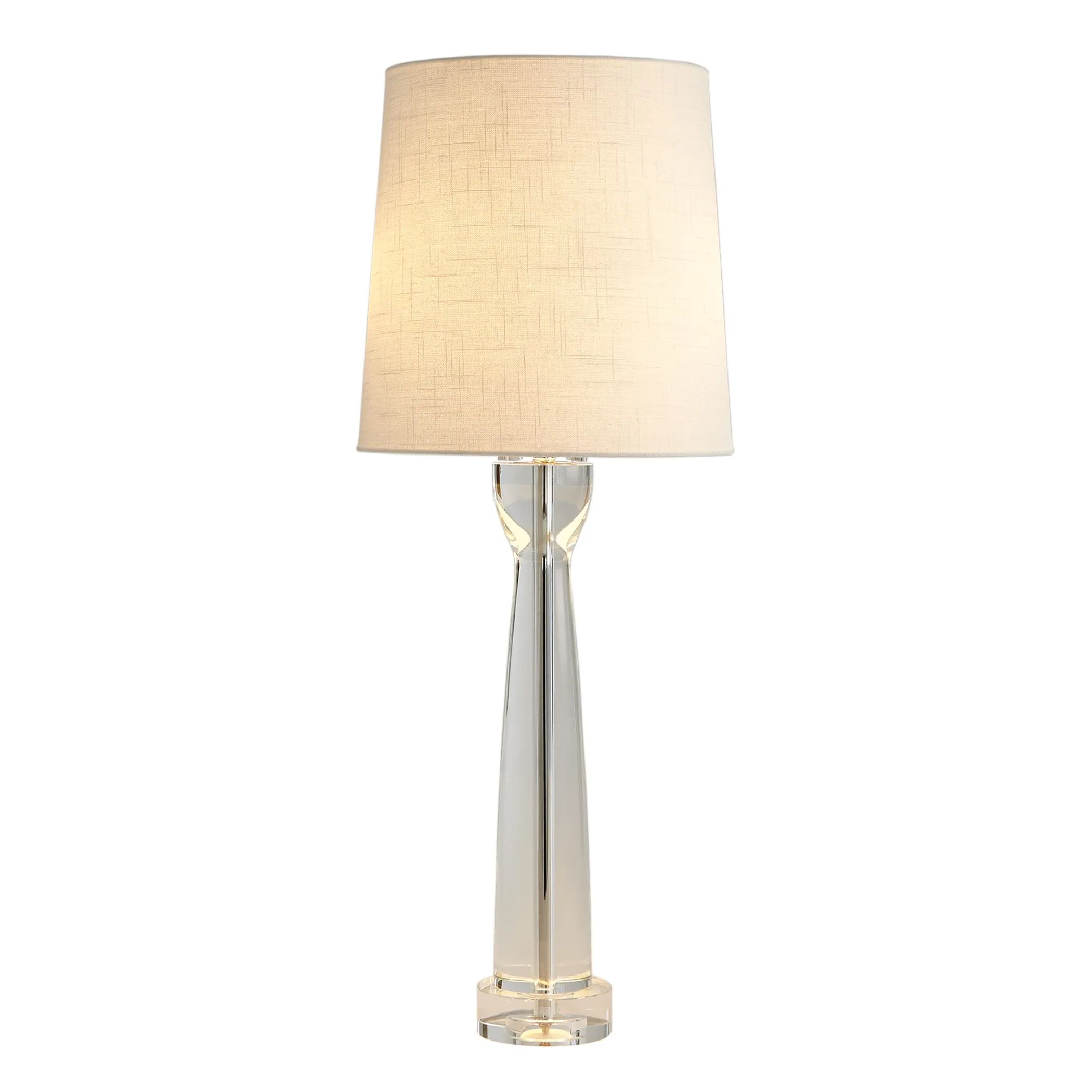 Modern Crystal Column Lamp