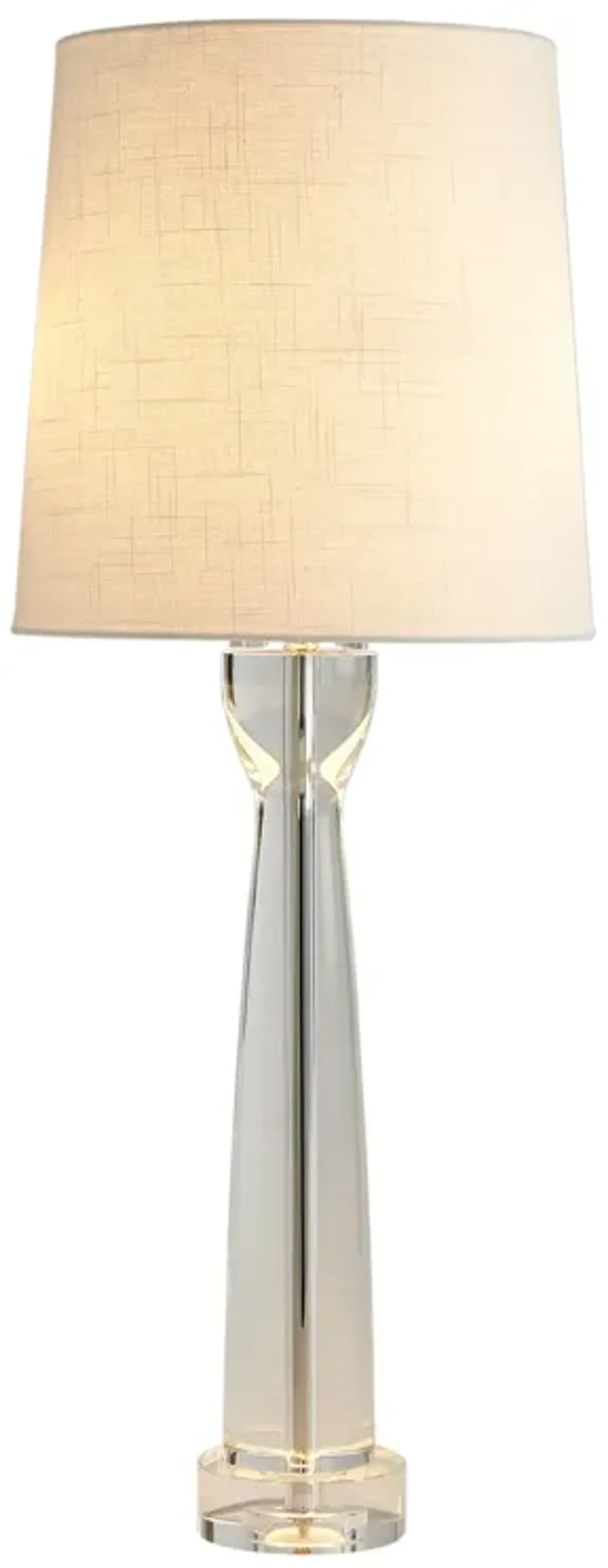 Modern Crystal Column Lamp