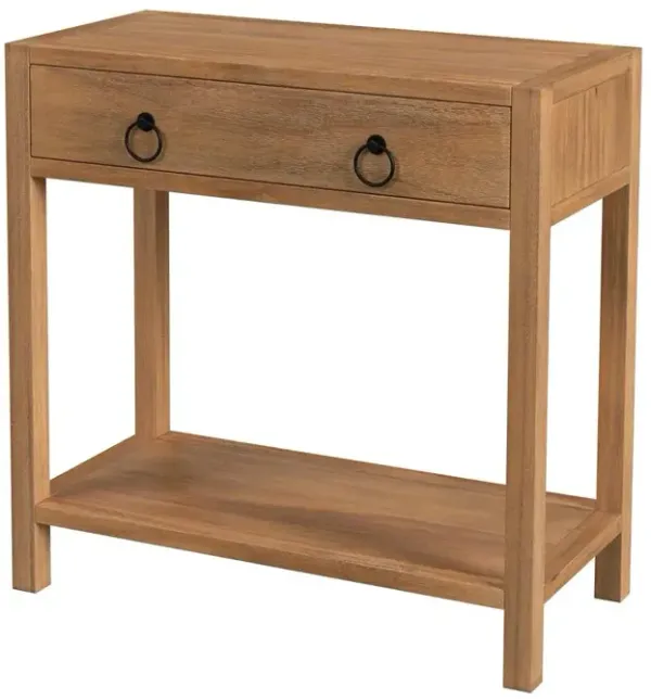 Butler Specialty Lark 30 Wood 1-Drawer Nightstand, Light Brown