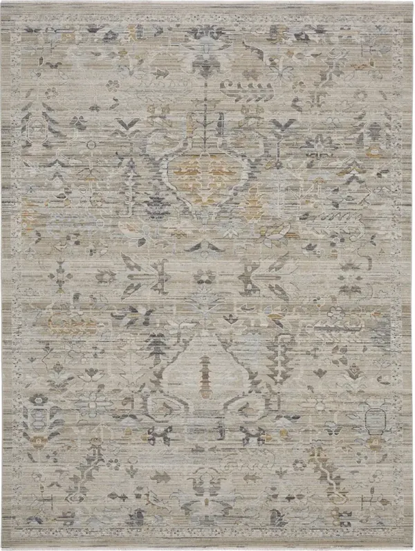 Lynx LNX02 Ivory/Taupe 9'10" x 13'6" Rug