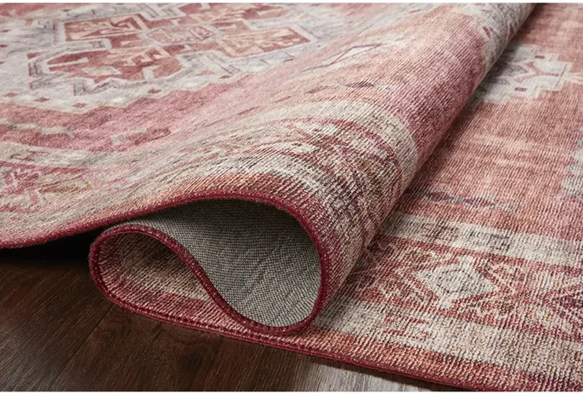 Heidi HEI03 Sunset/Natural 3'6" x 5'6" Rug by Loloi II