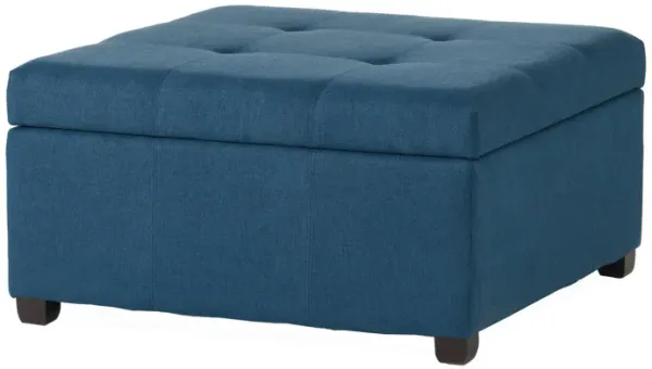 Merax Fabric  Square Storage Ottoman