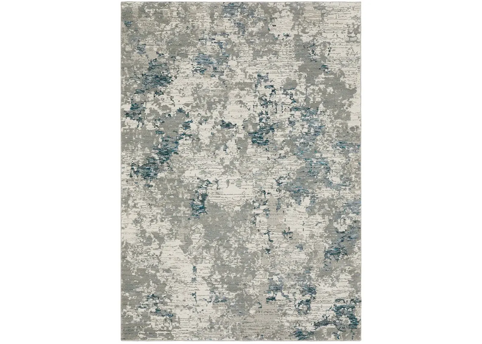 Evolution 1'10" x 3'2" Grey Rug