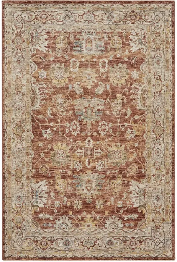 Sahar SHR02 Rust 5'3" x 7'8" Rug