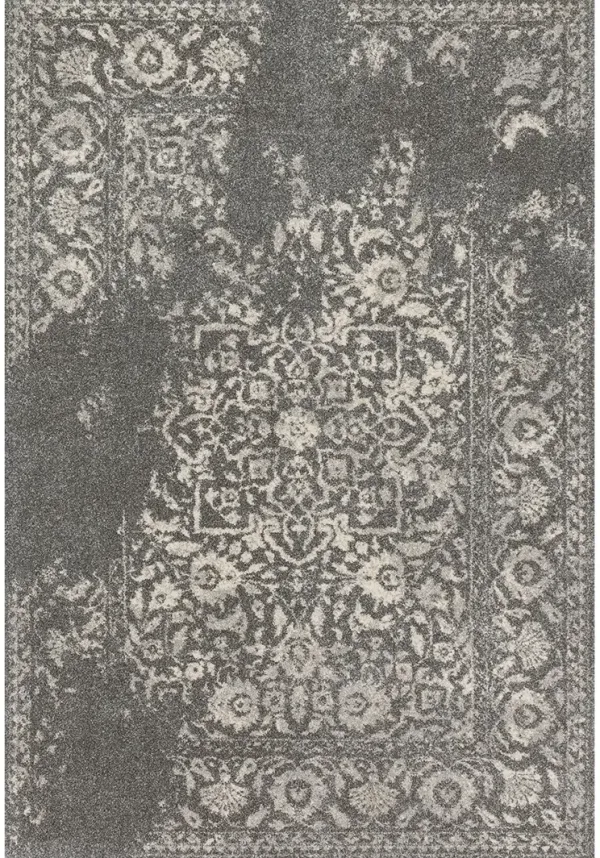 Emory EB01 Ivory/Charcoal 2'5" x 7'7" Rug