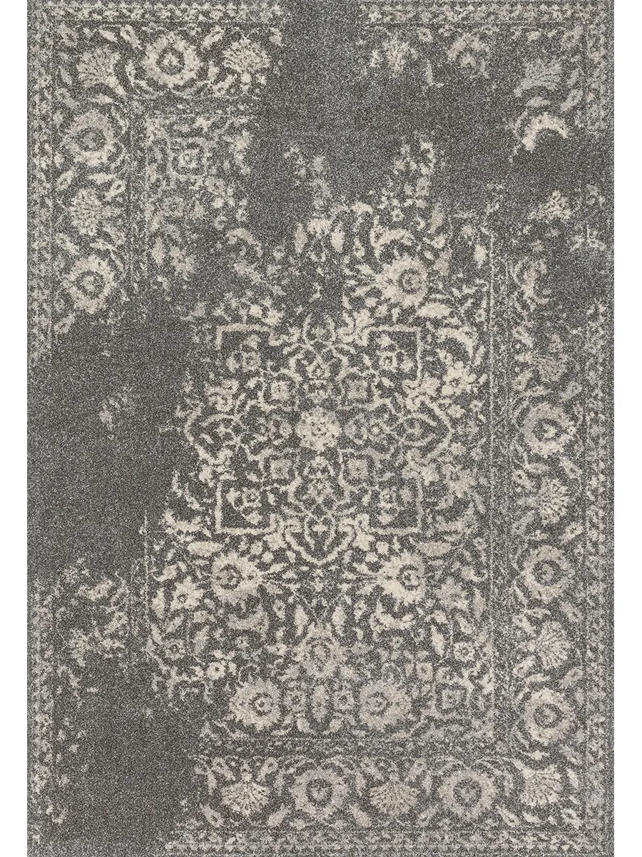 Emory EB01 Ivory/Charcoal 2'5" x 7'7" Rug