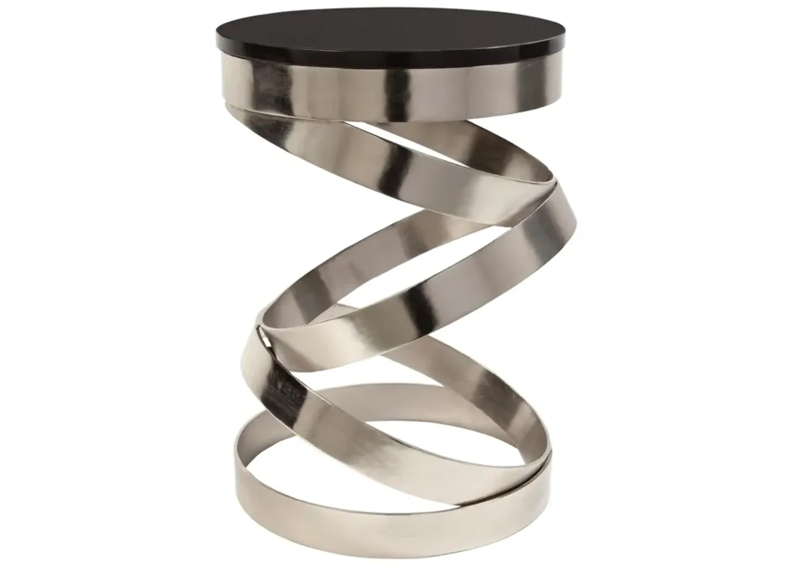 Spiral Table- Silver