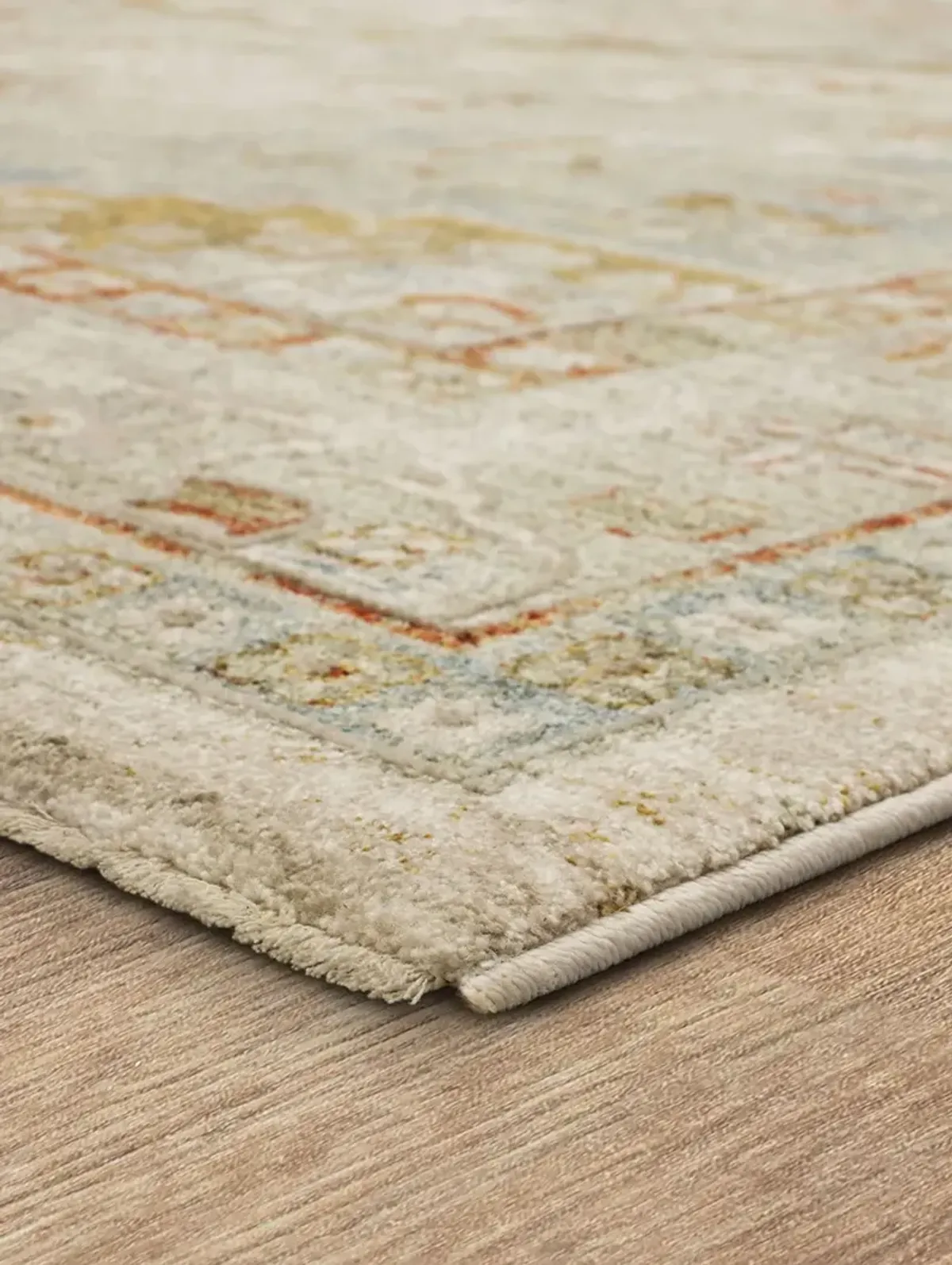 Adalia Kumra Cream 2' 7" X 7' 3" Rug