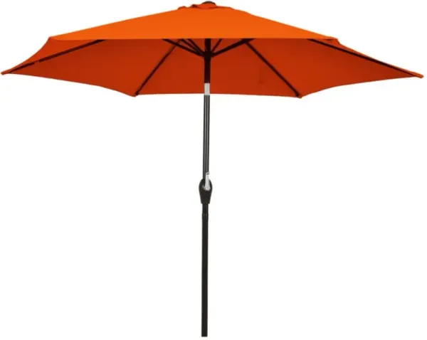 Hivvago Outdoor Patio Umbrella with Tilt Adjustment and Crank
