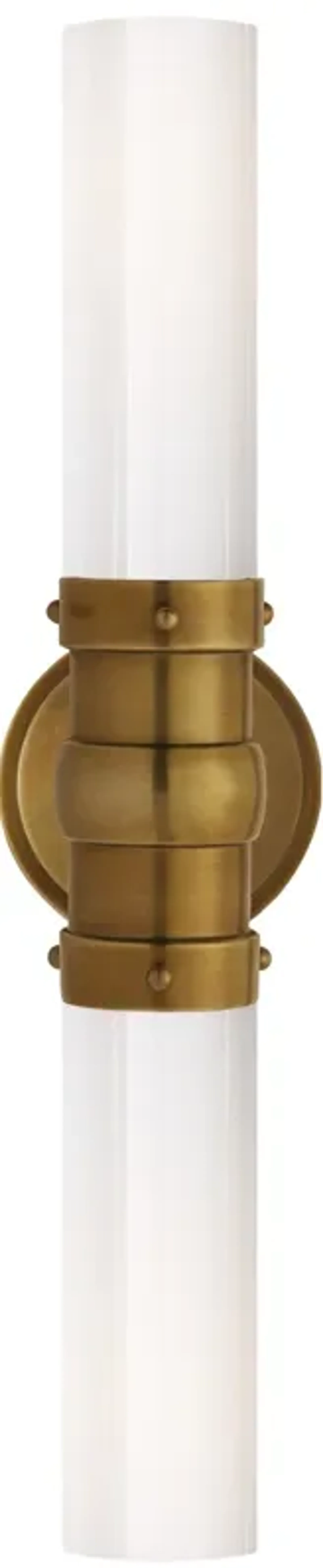 Graydon Double Bath Light in Antique Brass