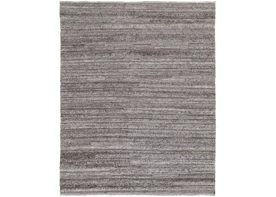 Alden 8637F Taupe/Ivory/Red 5' x 8' Rug