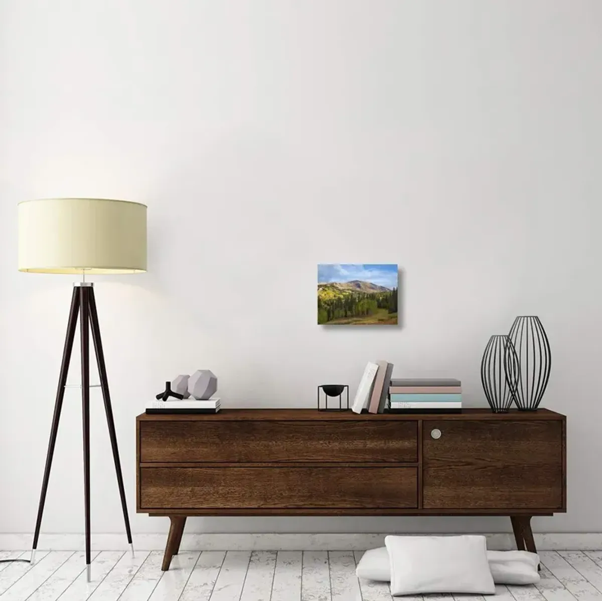 Ruby Peak near Crested Butte, Colorado-Canvas Art-16x12