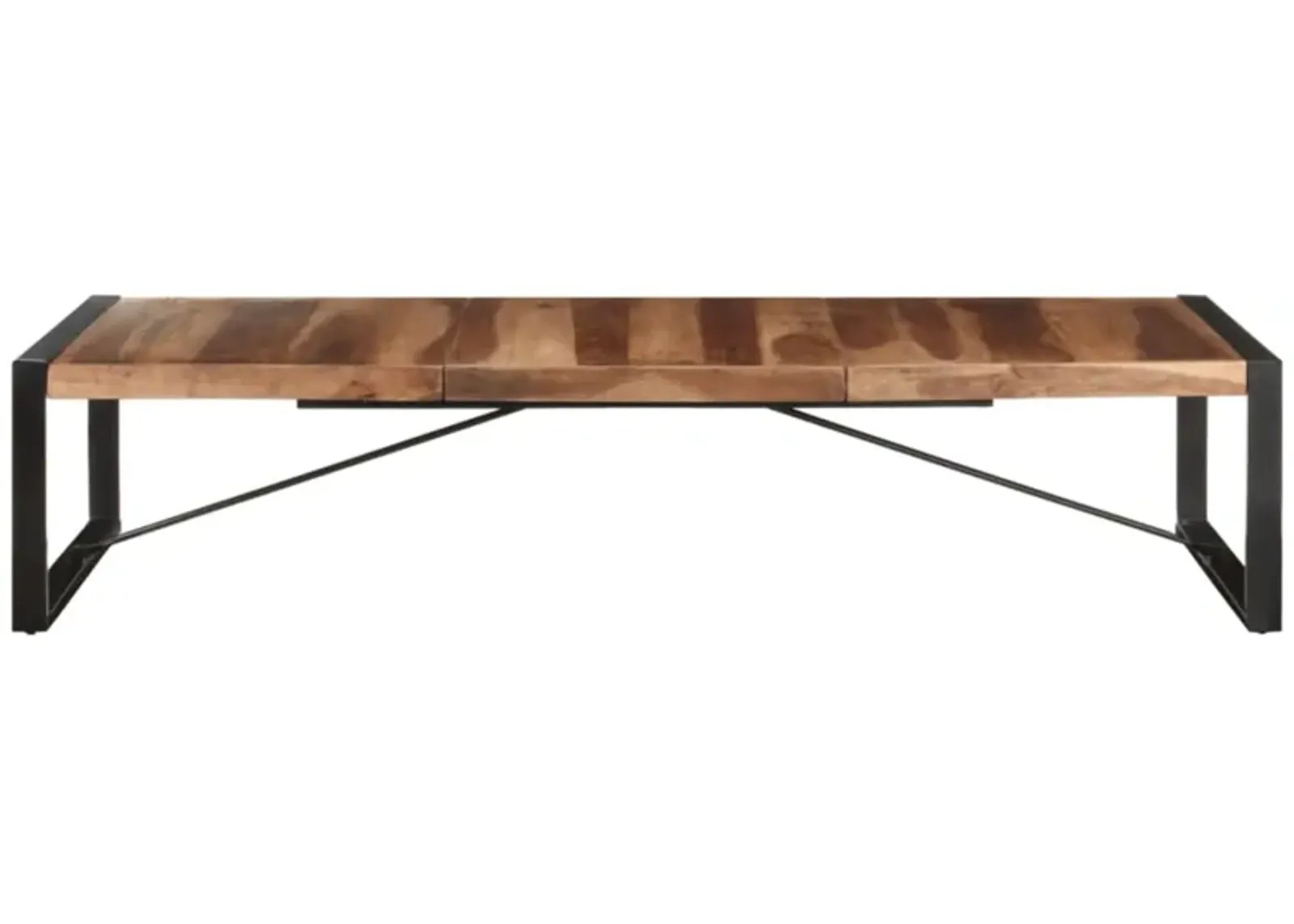 vidaXL Coffee Table 70.9"x35.4"x15.7" Solid Wood with Sheesham Finish