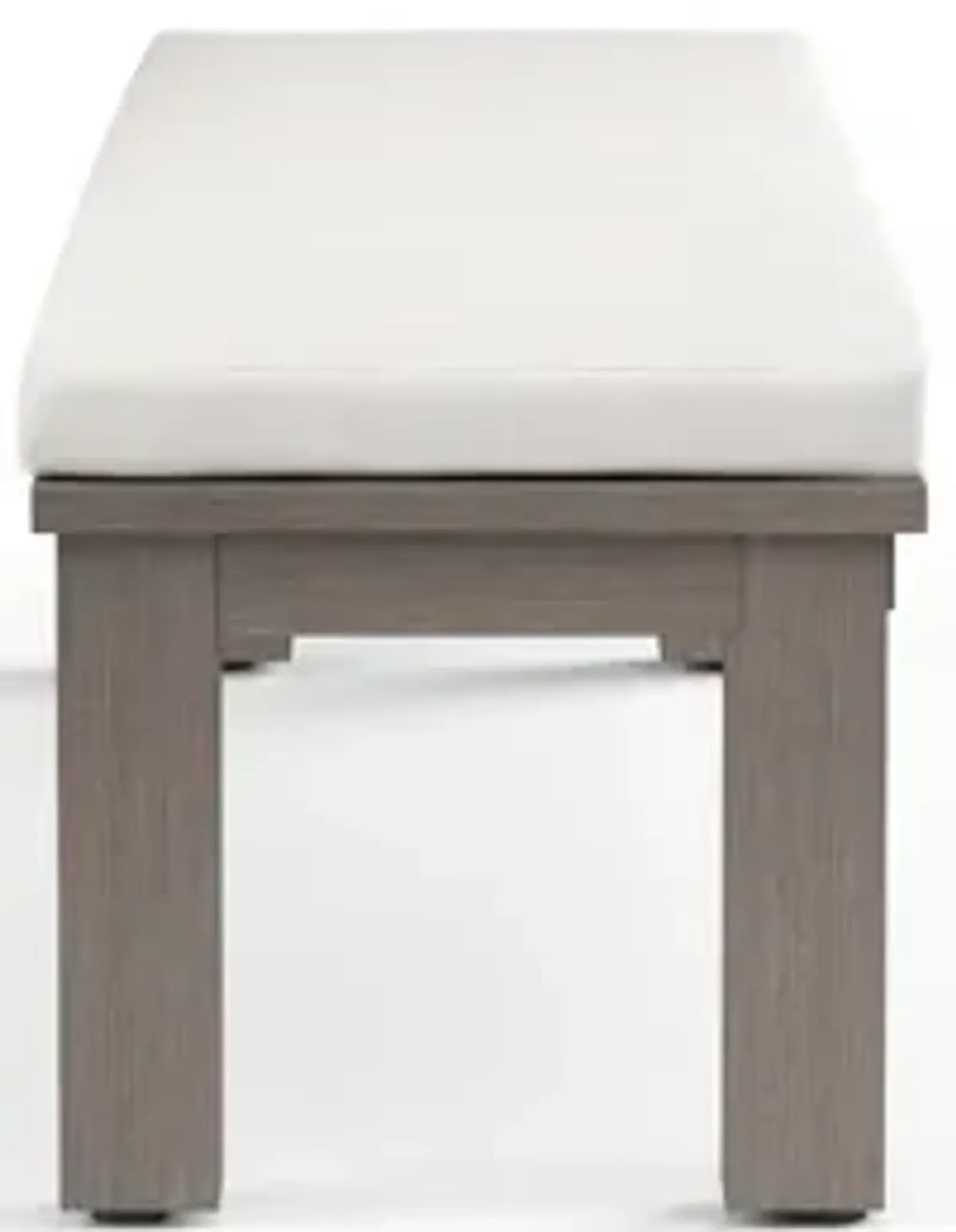 Laguna Dining Bench in Canvas Flax, No Welt