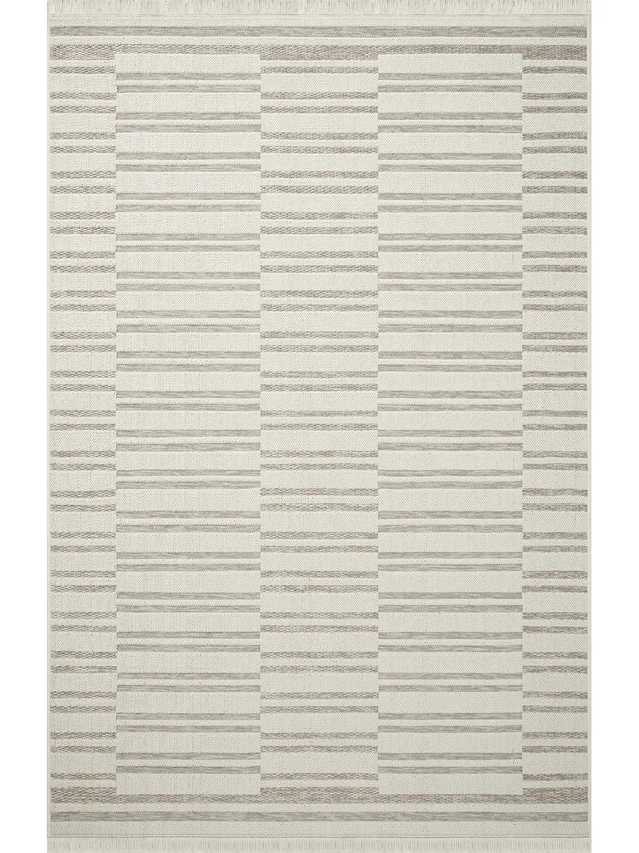 Malibu MAB-03 Ivory / Dove 2''3" x 10''0" Rug by Amber Lewis