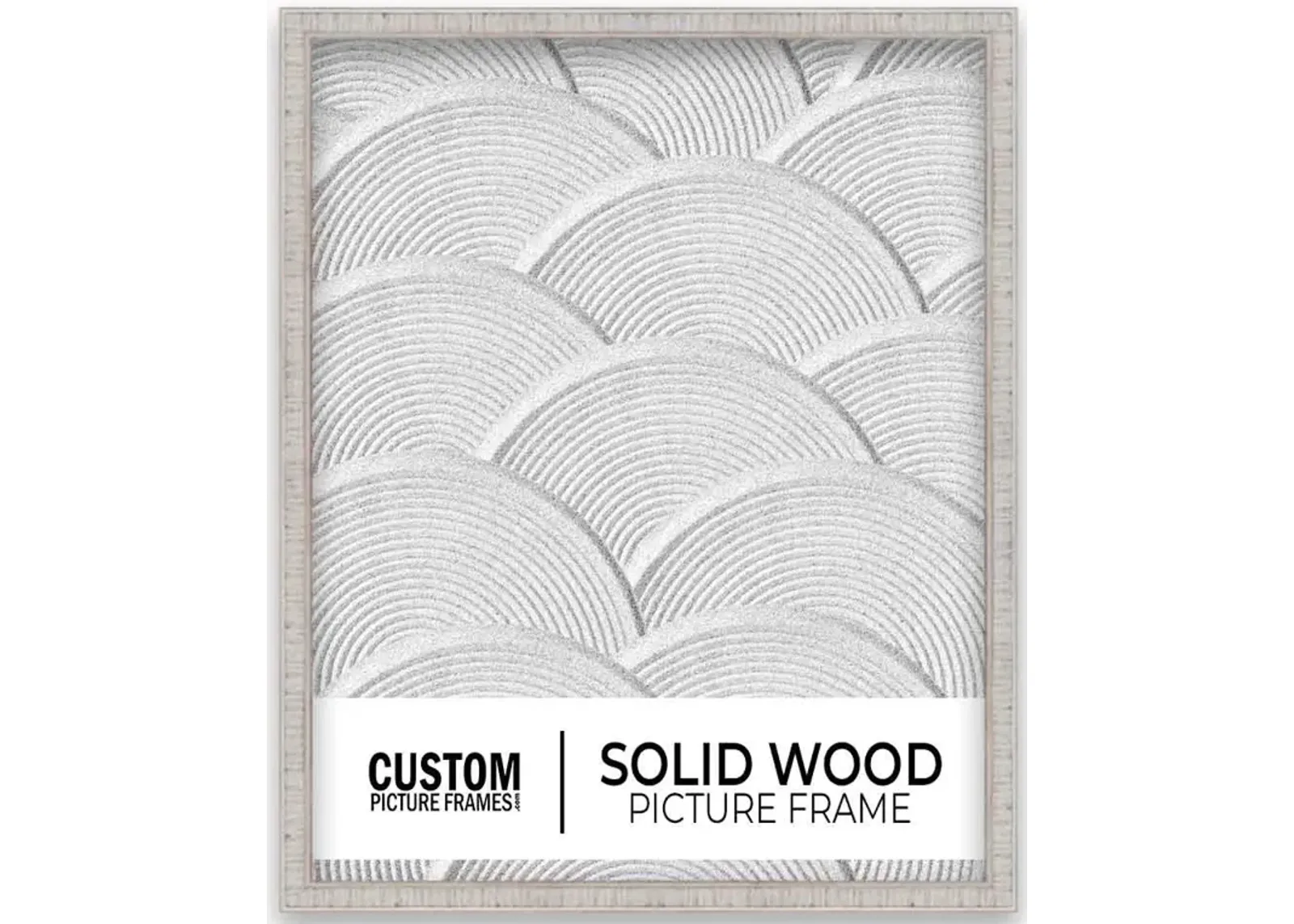 Rustic White Picture Frame