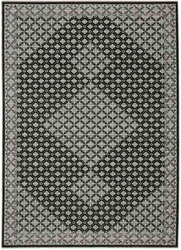 Chamberlain 3'3" x 5' Black Rug