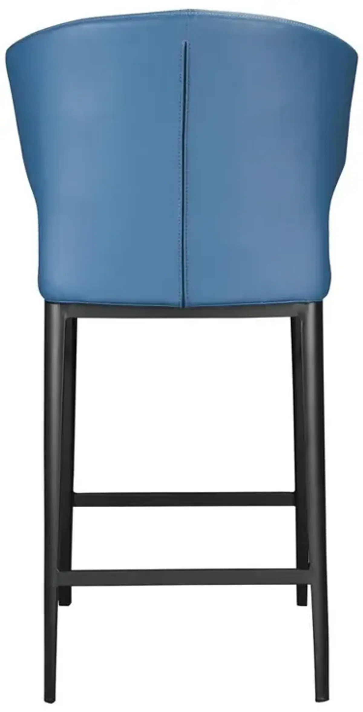 Moe's Home Collection DELANEY COUNTER STOOL STEEL BLUE