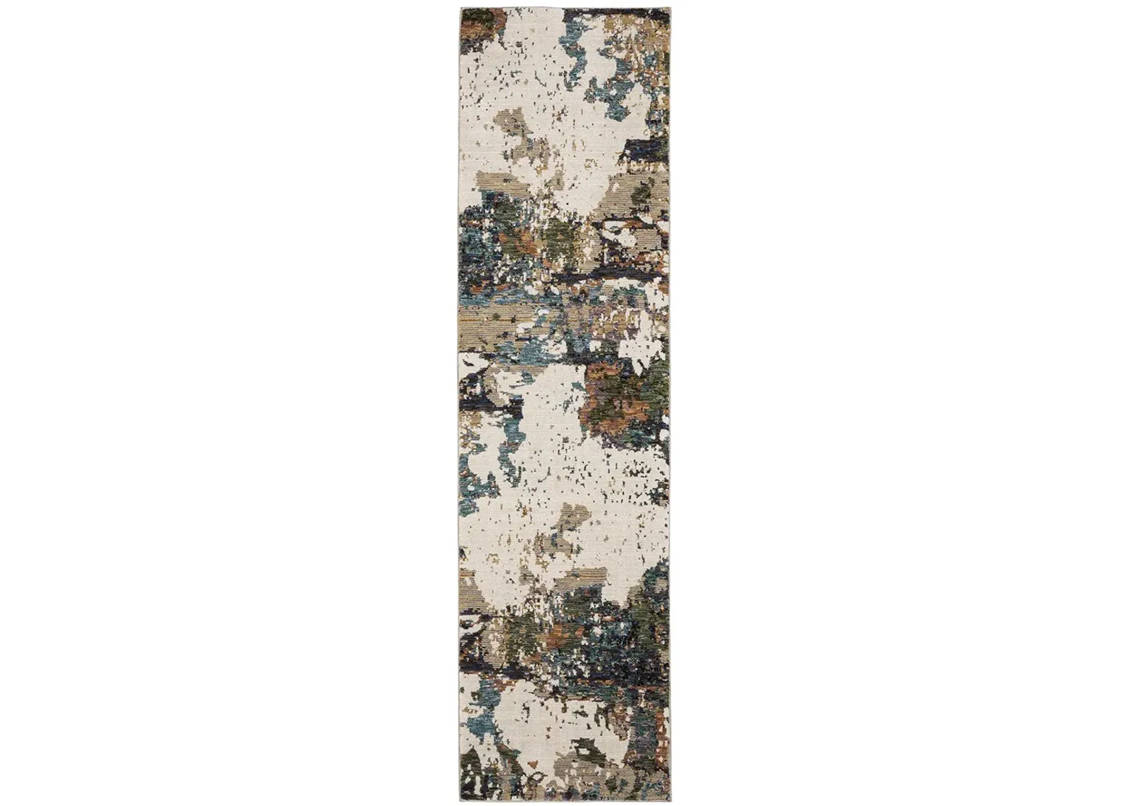 Evolution 2'3" x 8' Ivory Rug