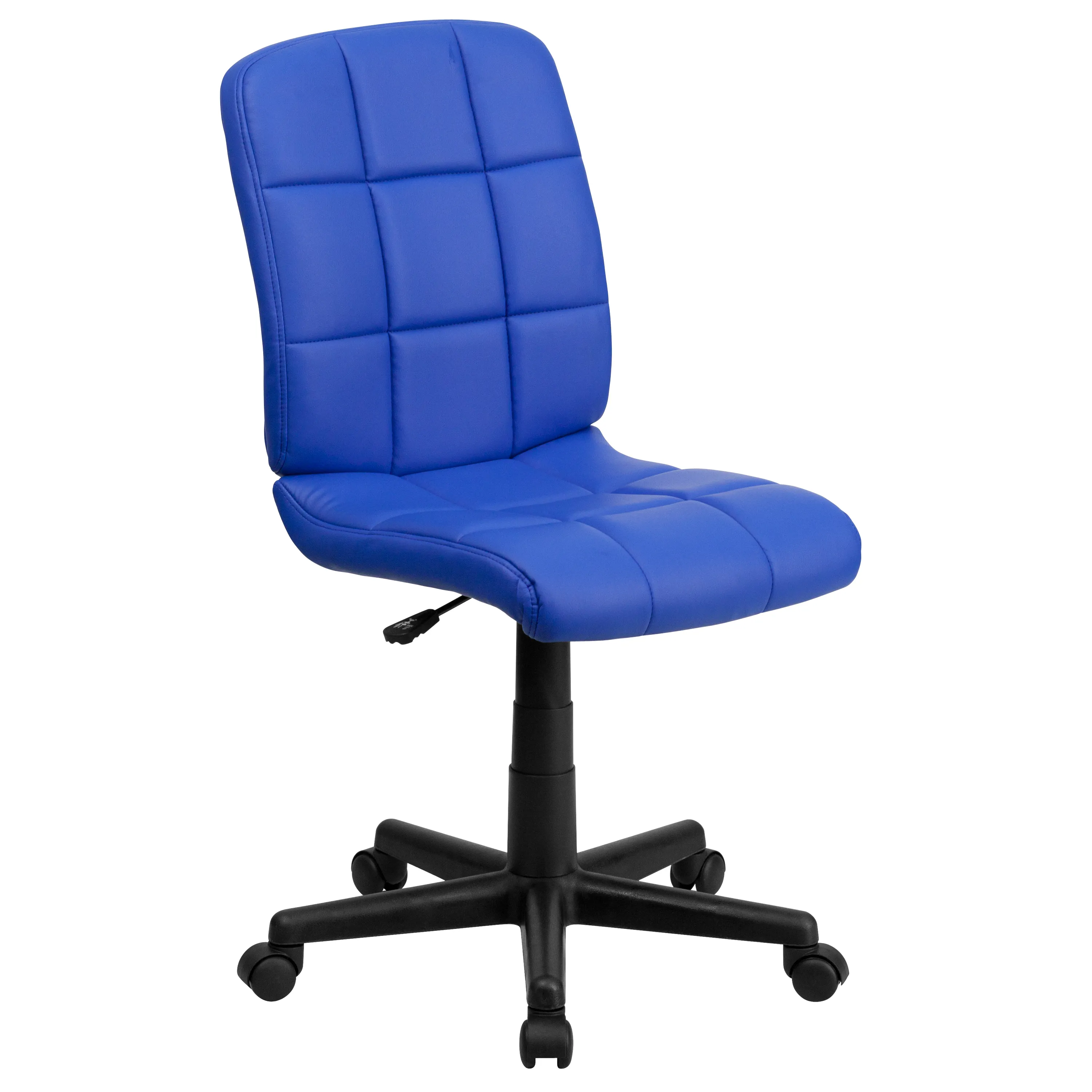 Clayton Mid-Back Quilted Vinyl Swivel Task Office Chair