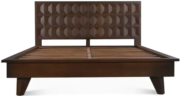 World Interiors Lisbon King Bed in Royal Brown