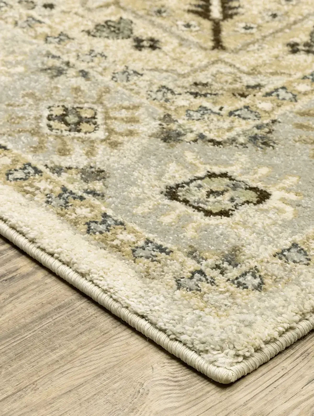 Florence 2'3" x 7'6" Beige Rug