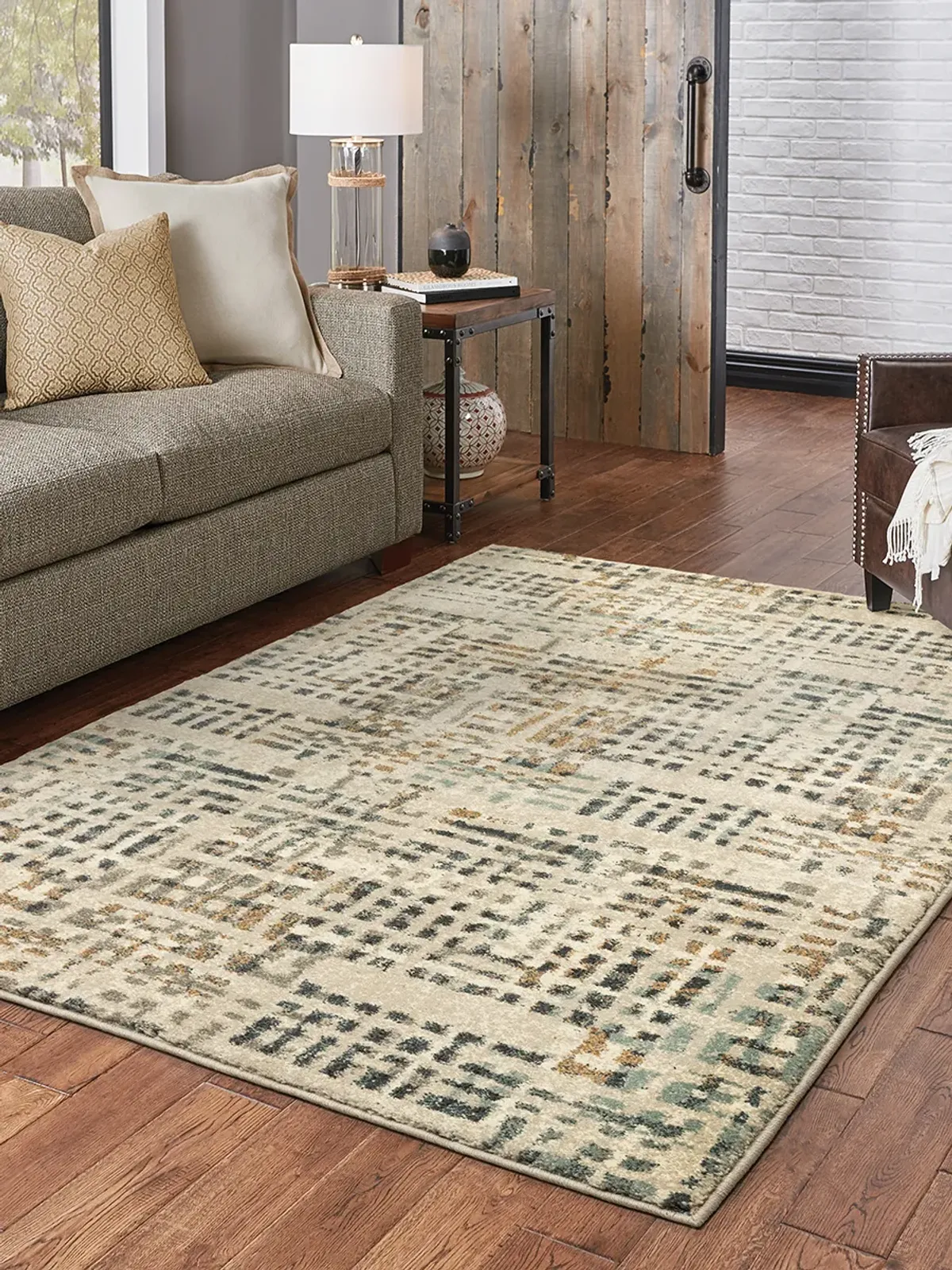 Carson 9'10" x 12'10" Beige Rug