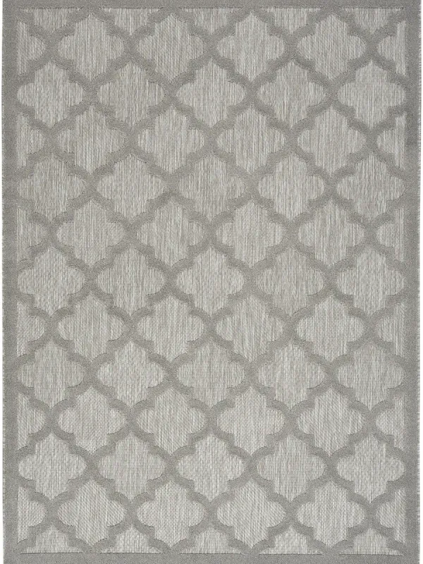 Easy Care NES01 Silver/Gray 5' x 7' Rug