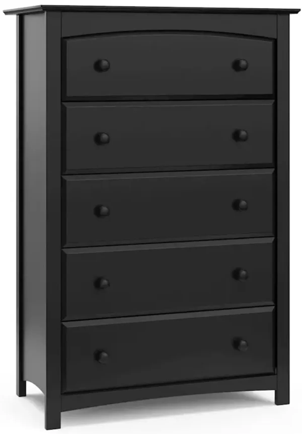 Storkcraft Kenton 5 Drawer Universal Dresser - Black