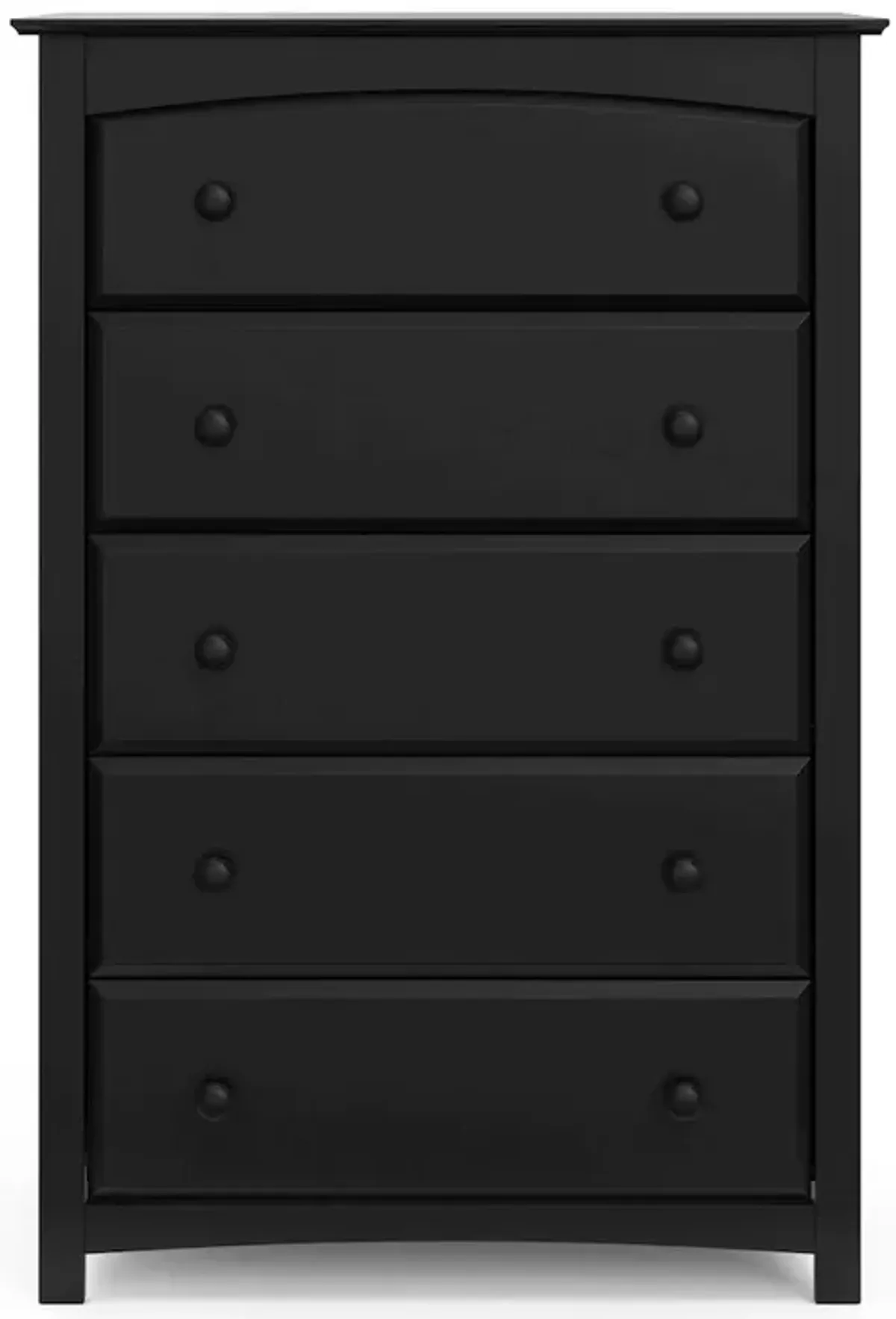 Storkcraft Kenton 5 Drawer Universal Dresser - Black