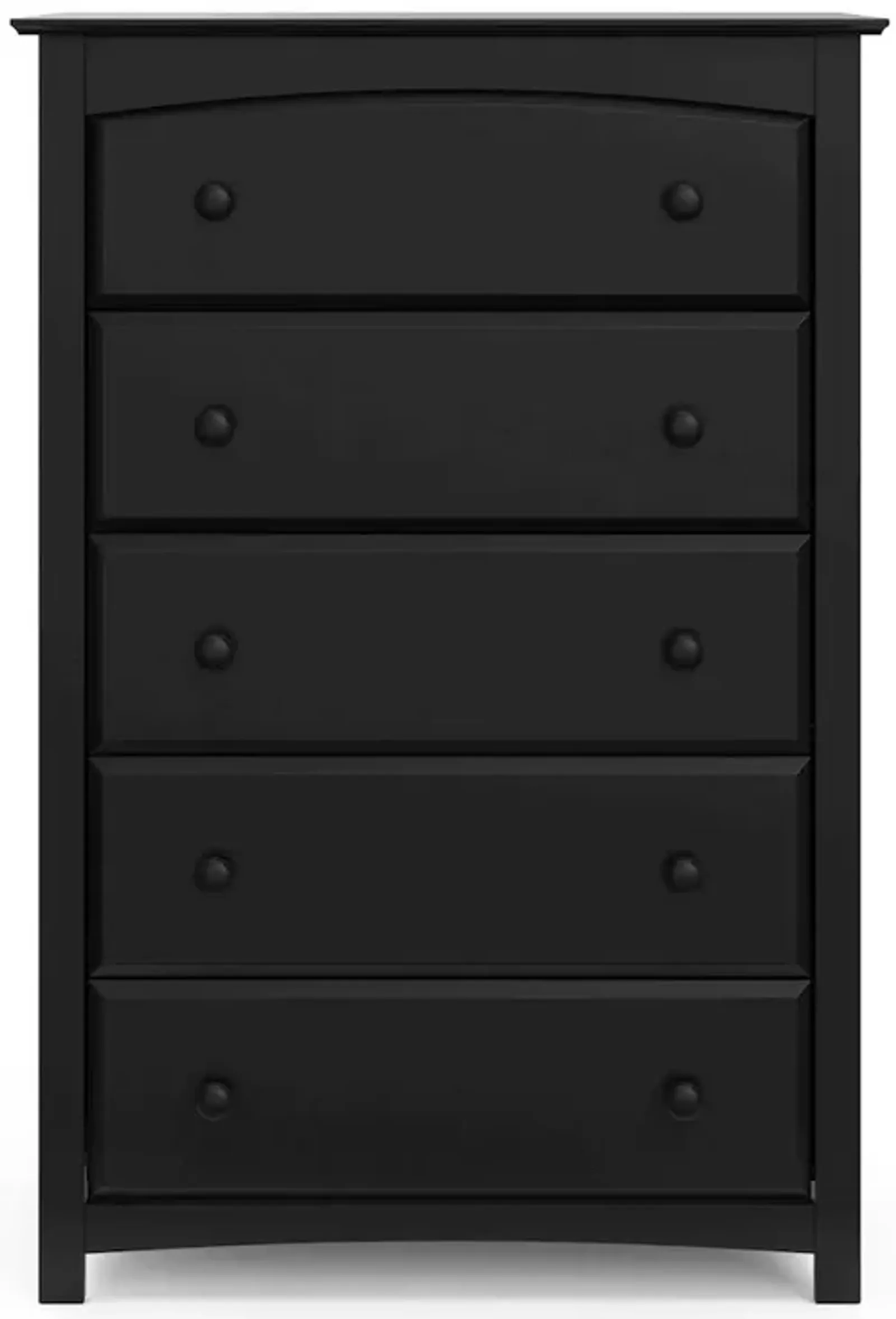 Storkcraft Kenton 5 Drawer Universal Dresser - Black