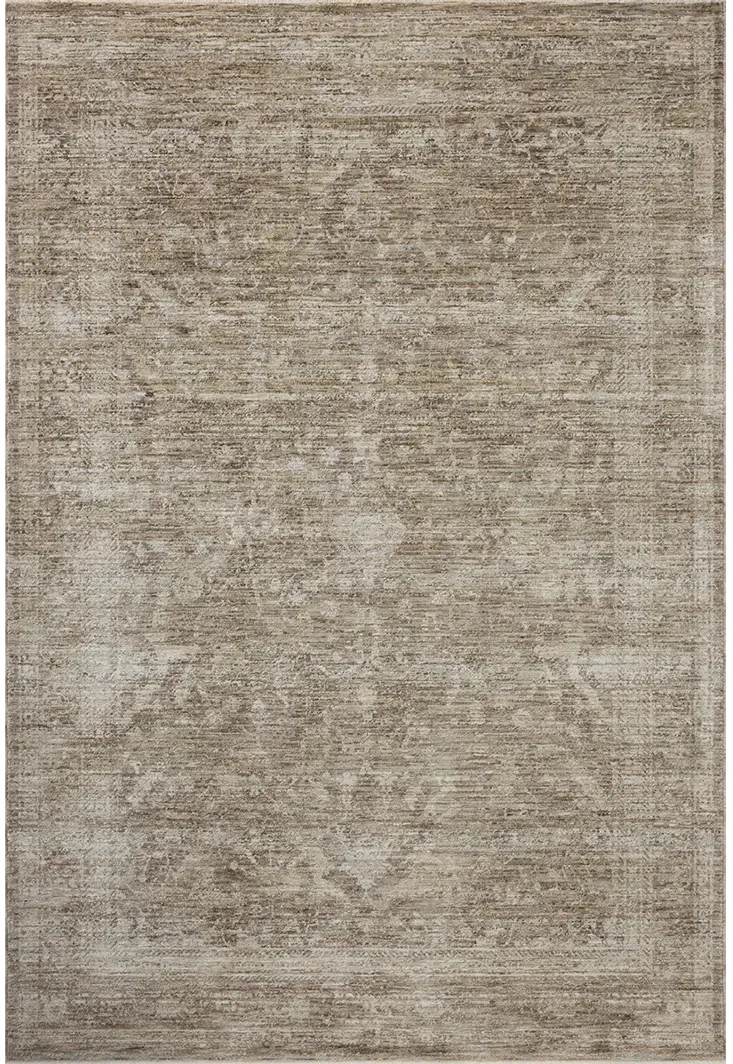 II Tabitha Taupe/Pebble 11'6" x 15'6" Accent Rug by Loloi II