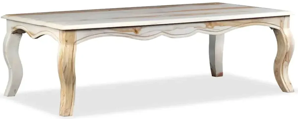 vidaXL Coffee Table Solid Sheesham Wood 43.3x23.6x13.8
