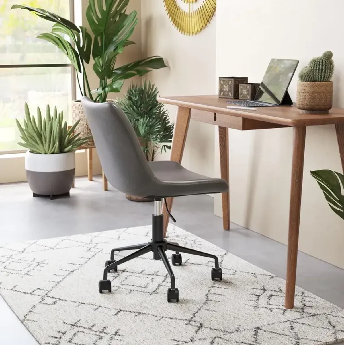 Belen Kox GrayStone Byron Mid-Back Office Chair, Belen Kox