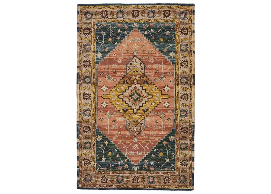 Cardamom Seraphina Pink 5' x 8' Rug