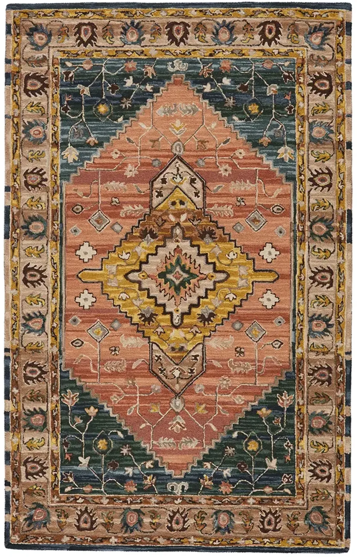 Cardamom Seraphina Pink 5' x 8' Rug