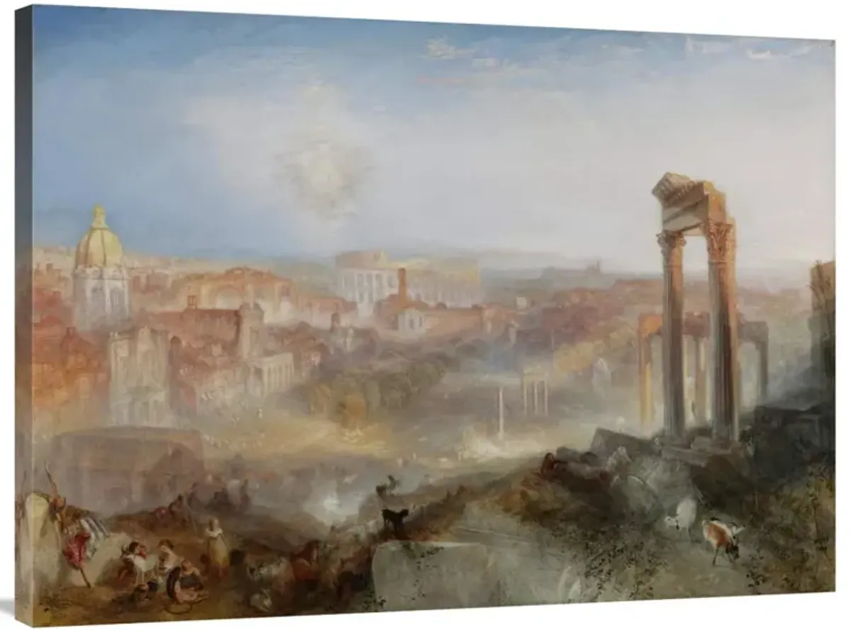 Modern Rome - Campo Vaccino-Canvas Art-40x30