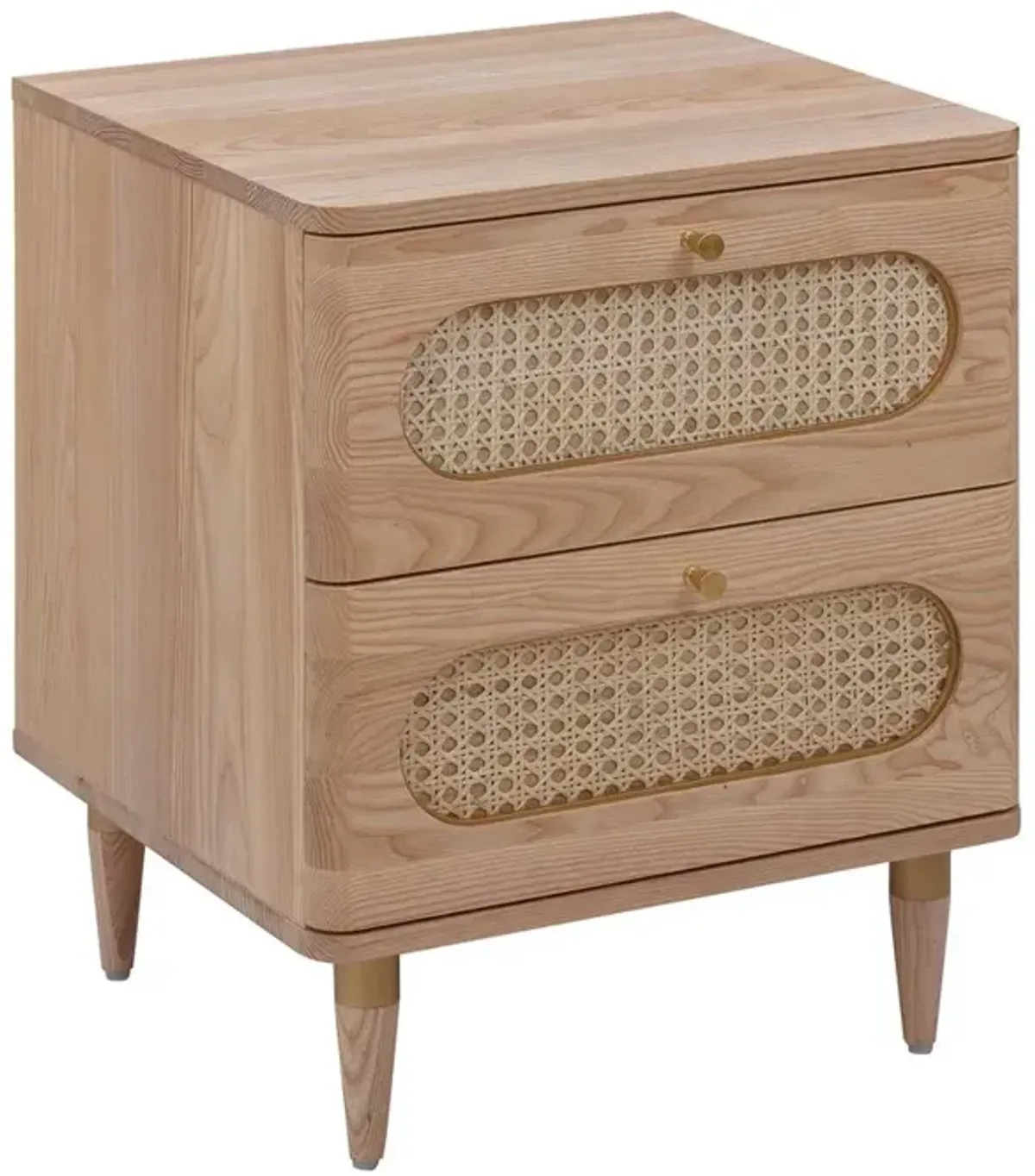 Belen Kox Cane Textured Nightstand, Belen Kox